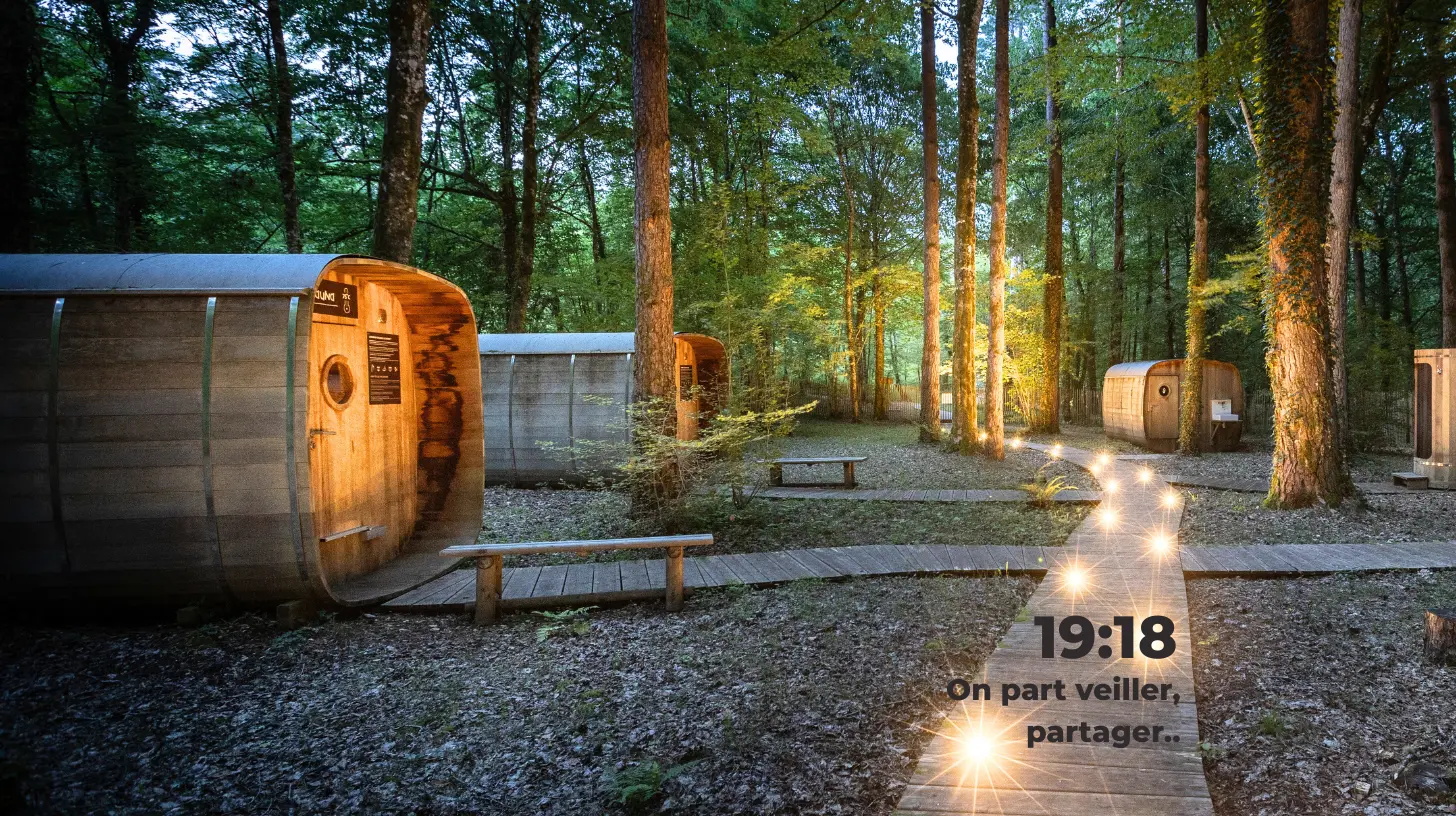 programme spa huttopia soirée